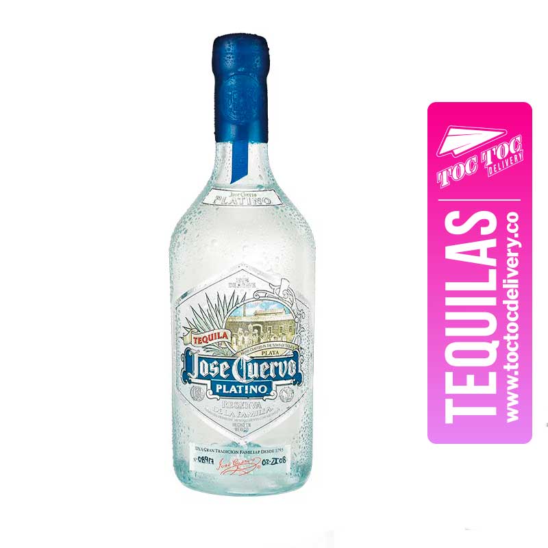 Tequila Jose Cuervo Platino Reserva Toc Toc DeliveryToc Toc Delivery